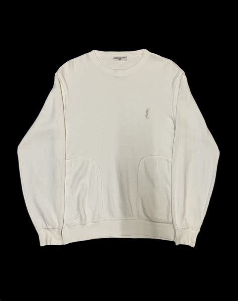 ysl pour homme sweater|ysl crewneck sweatshirt.